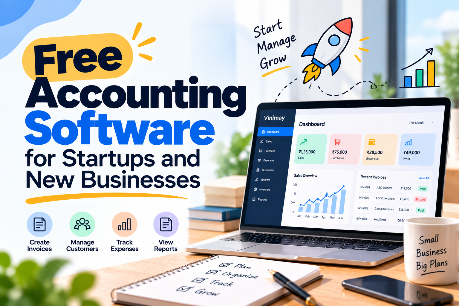 Free Accounting Software for Startups and New Businesses
