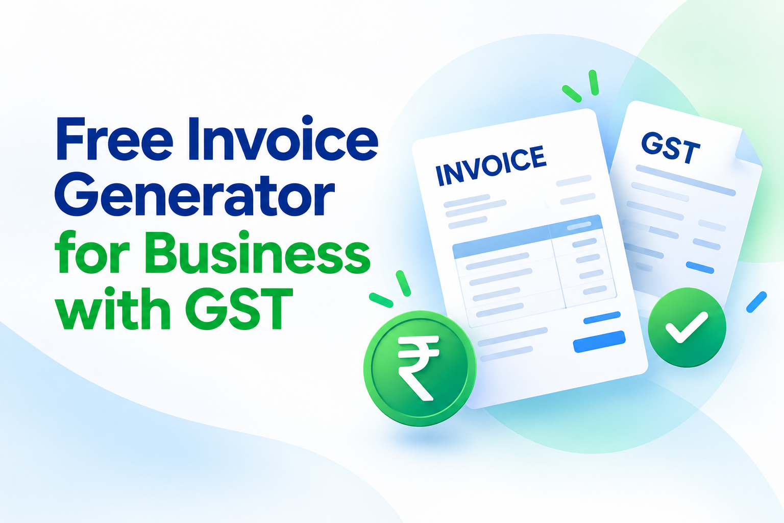 Free Invoice Generator for Business with GST