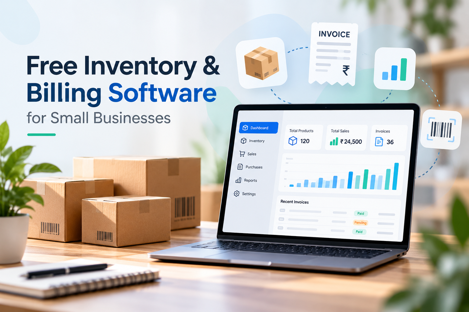 Free Inventory and Billing Software for Small Businesses