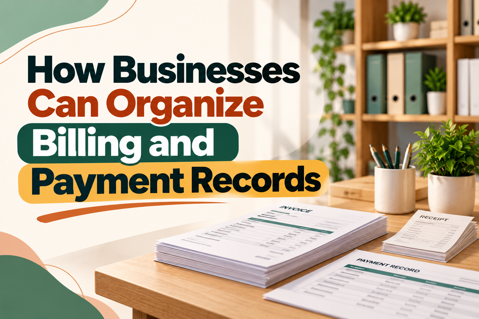 How Businesses Can Organize Billing and Payment Records