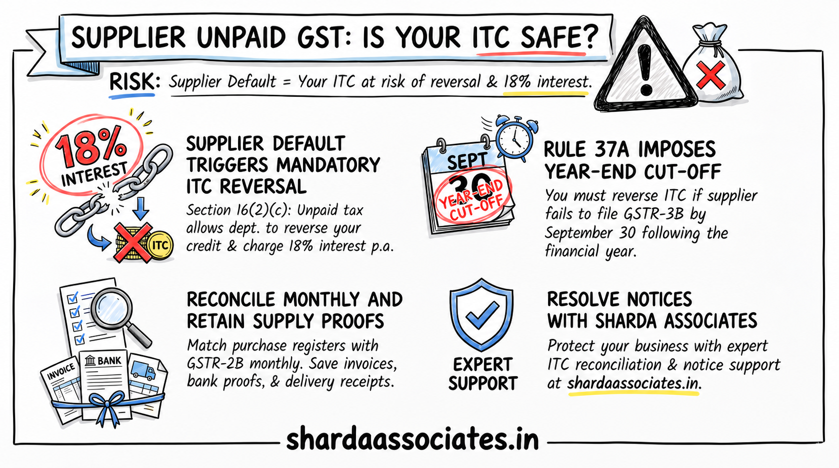 What Happens If a Supplier Does Not Pay GST After You Claim ITC