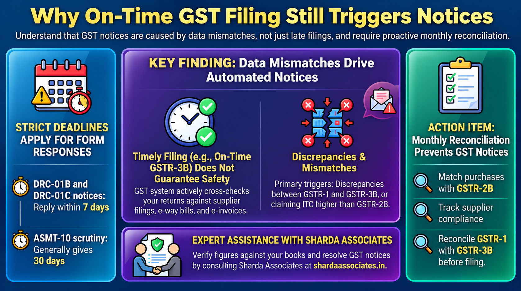 Why Are Businesses Getting GST Notices Even After Filing Returns on Time