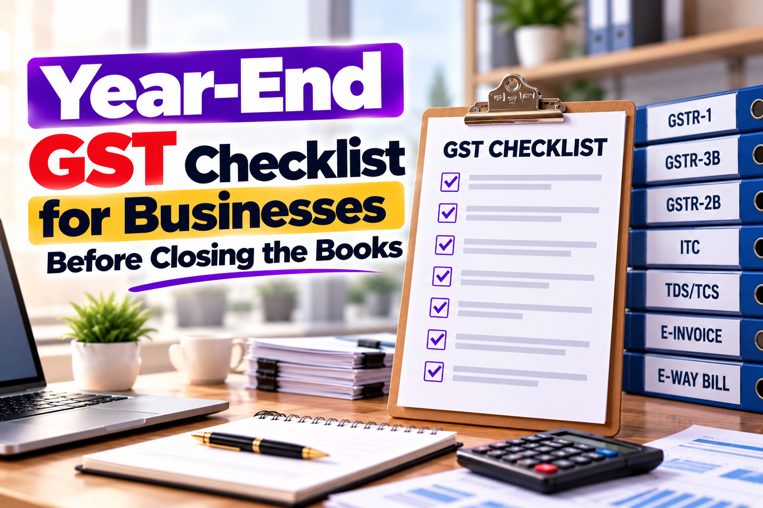 Year-End GST Checklist for Businesses Before Closing the Books