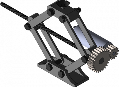 Project Report For Motorized Screw Jack